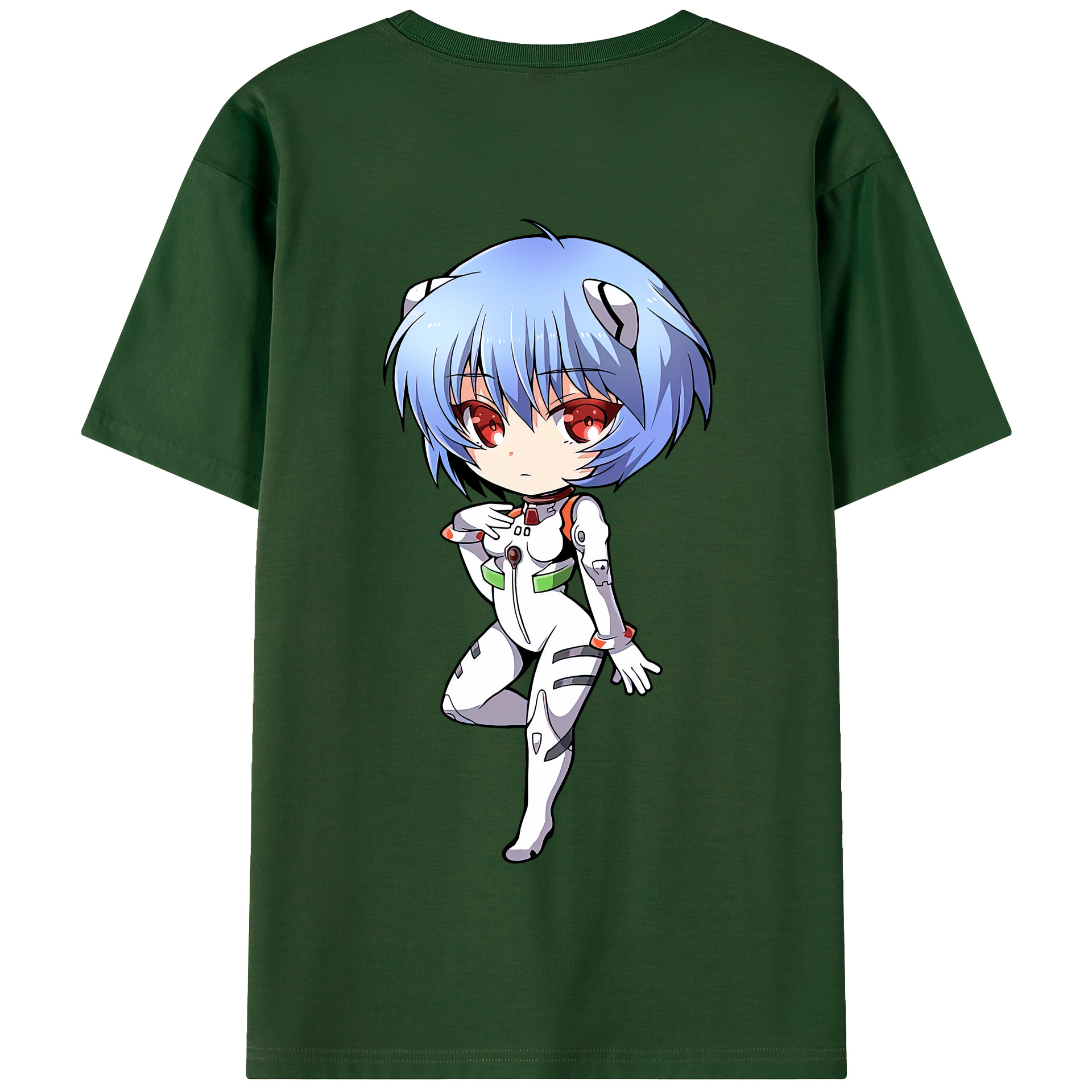 （画像用） EVA 新世紀エヴァンゲリオン 綿100％半袖Tシャツ（背面プリント）